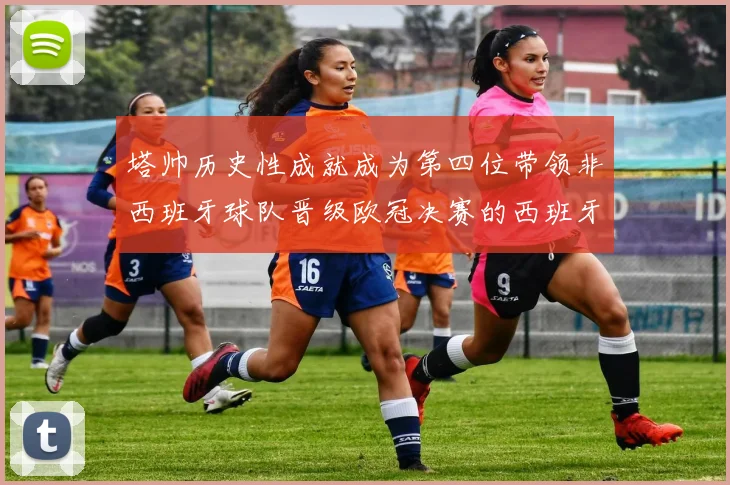 塔帅历史性成就成为第四位带领非西班牙球队晋级欧冠决赛的西班牙教练